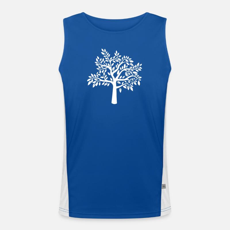 Schritt Funktionelles Kontrast-Tank Top für Männer 