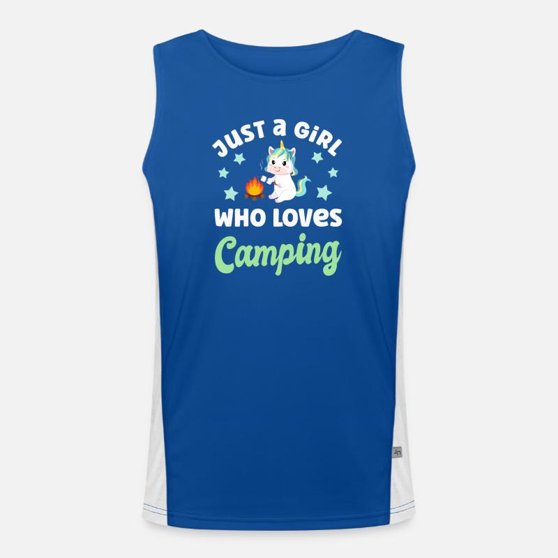Camping Campen Débardeur respirant contrasté Homme 