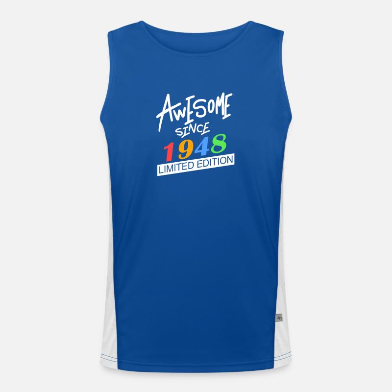 1948 Funktionelles Kontrast-Tank Top für Männer 