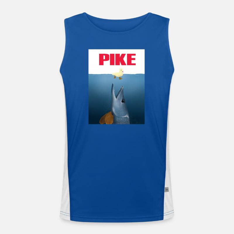 Pike attack Men's Functional Contrast Tank Top 