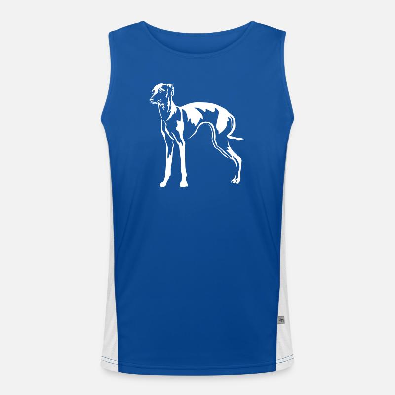Italian wind chime Men's Functional Contrast Tank Top 