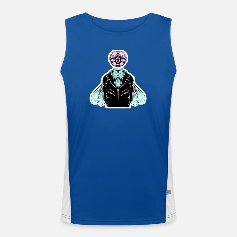 Tuxedo fly Men's Functional Contrast Tank Top 