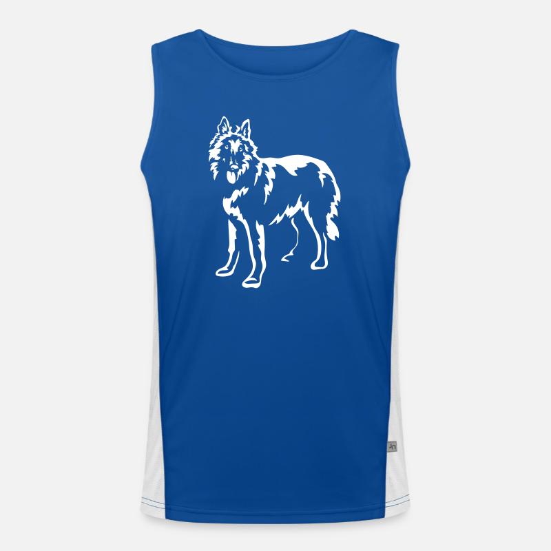 Tervueren "Black Edition" Funktionelles Kontrast-Tank Top für Männer 