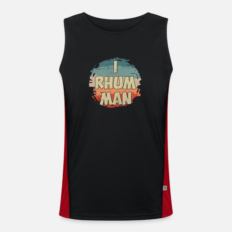 I rhum man Débardeur respirant contrasté Homme 