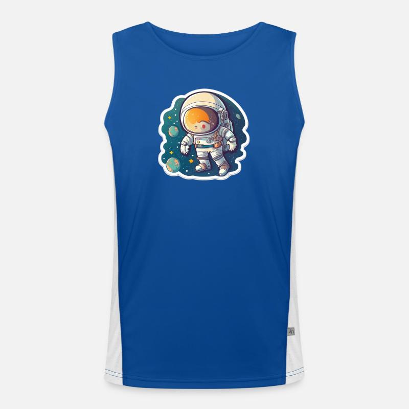 Aventure spatiale Débardeur respirant contrasté Homme 