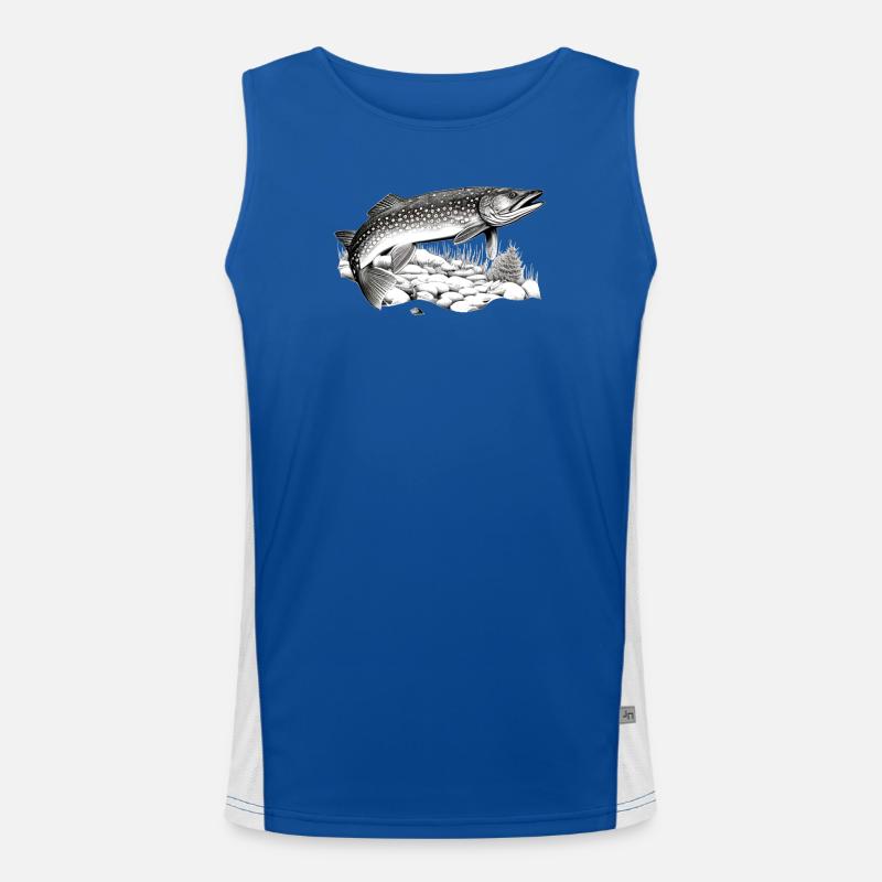 Pike Men's Functional Contrast Tank Top 
