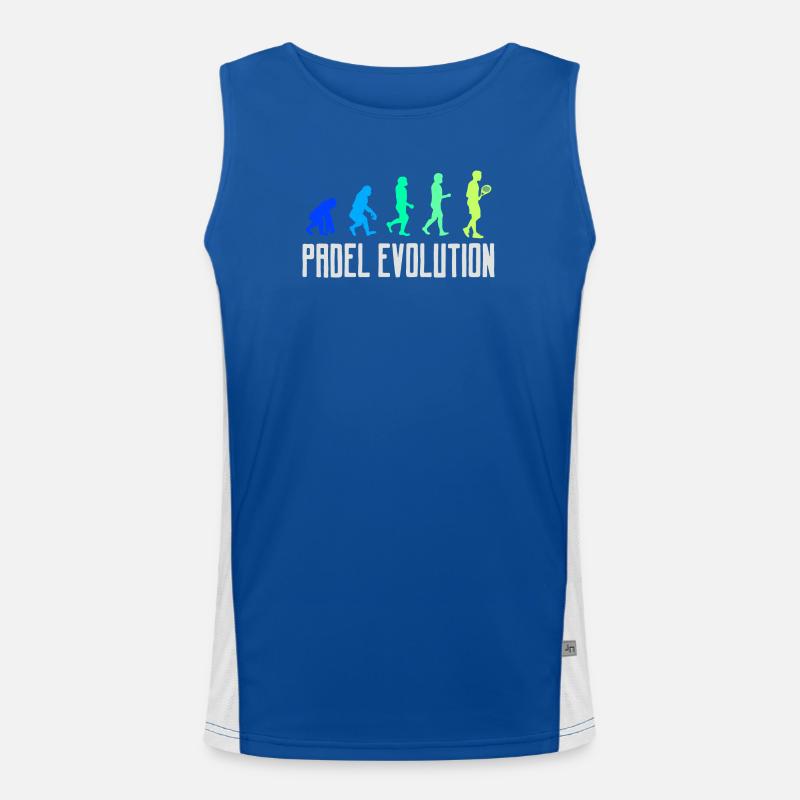 Player Evolution Padel Padel Game Statement Men's Functional Contrast Tank Top 