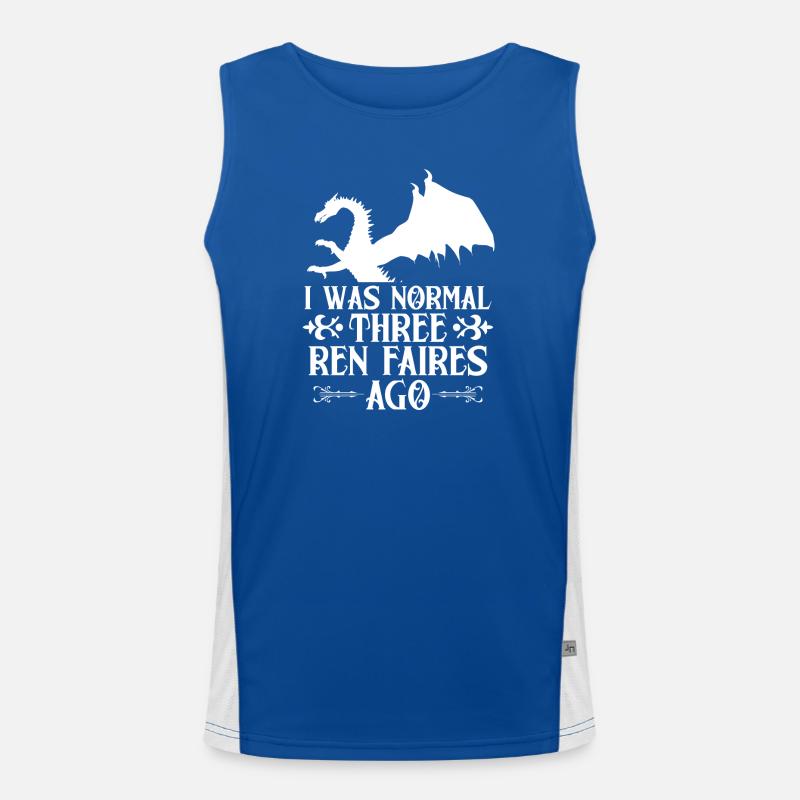 Marché médiéval Débardeur respirant contrasté Homme 