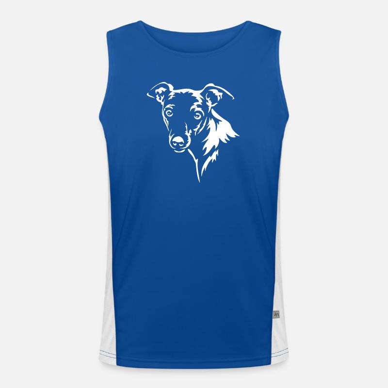 Italian Wind Game Head "Black Edition" Men's Functional Contrast Tank Top 