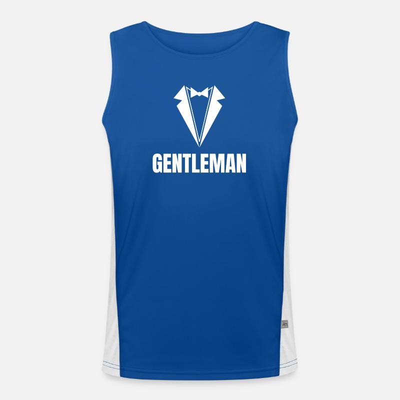 gentleman, la classe, EVG Débardeur respirant contrasté Homme 