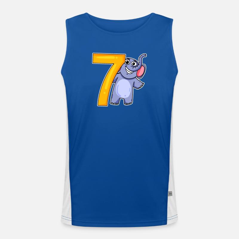 seven - 7 Men's Functional Contrast Tank Top 
