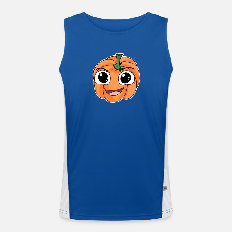 Pumpkin Men's Functional Contrast Tank Top 