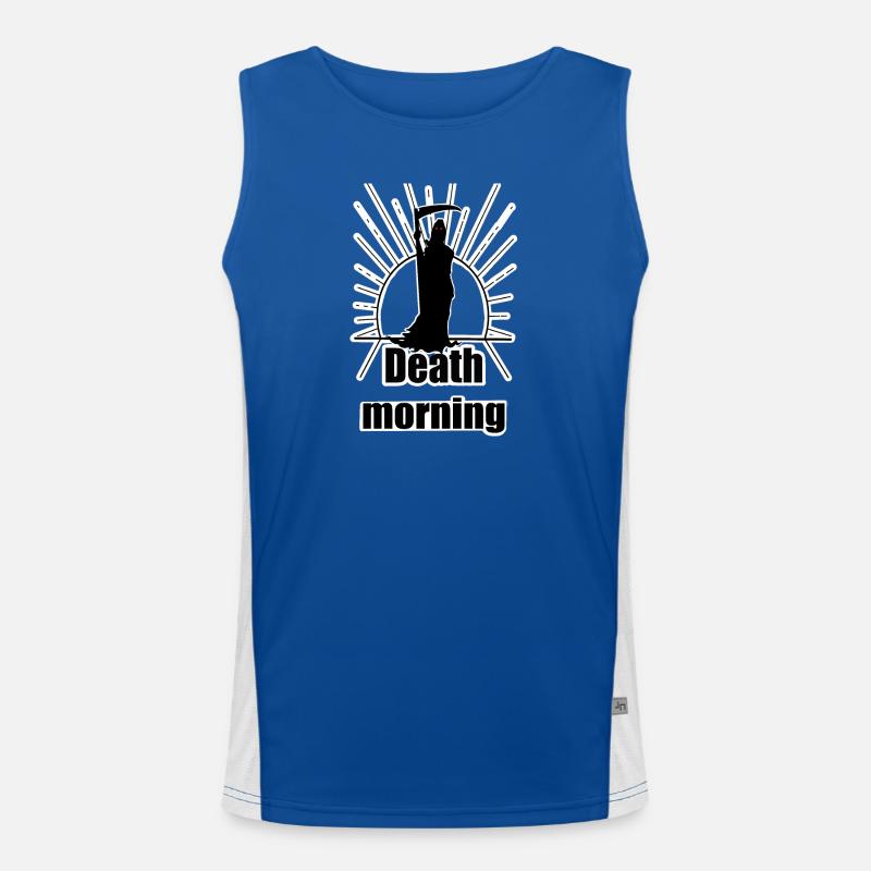 Morgen des Todes Funktionelles Kontrast-Tank Top für Männer 