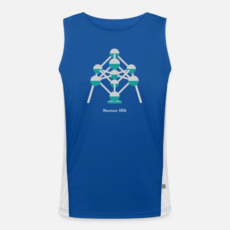 Atomium 1958 Men's Functional Contrast Tank Top 