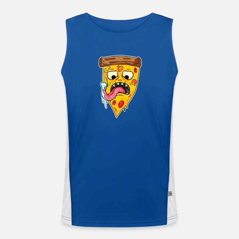 Monstre de pizza Débardeur respirant contrasté Homme 