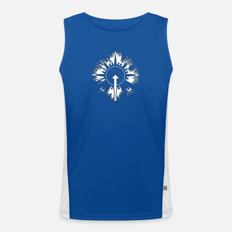 Pfeil Funktionelles Kontrast-Tank Top für Männer 