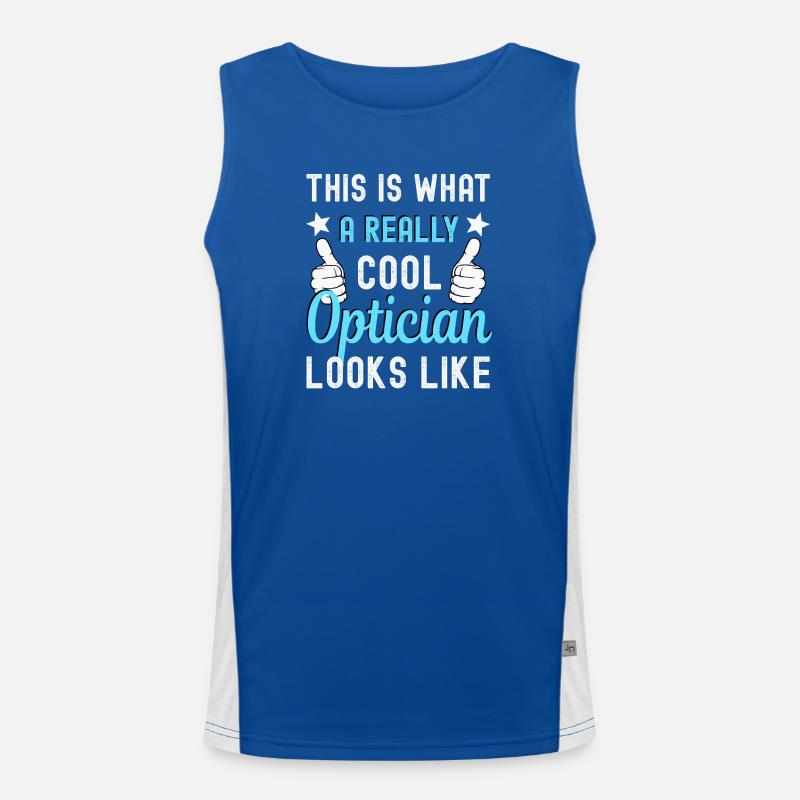 Optician Men's Functional Contrast Tank Top 