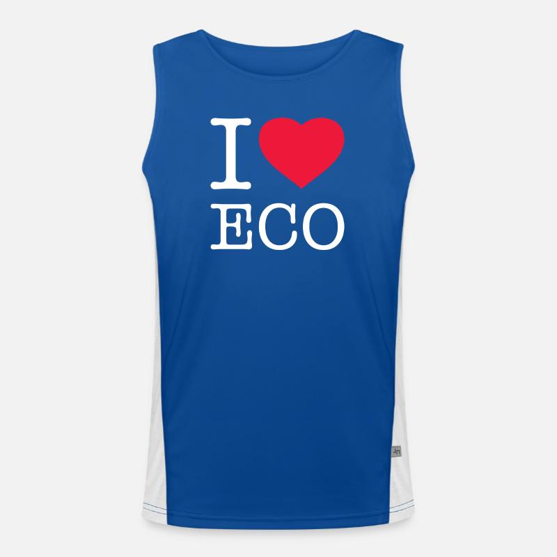 J’AIME ECO Débardeur respirant contrasté Homme 