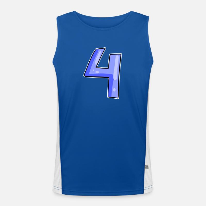 4 - Four Men's Functional Contrast Tank Top 