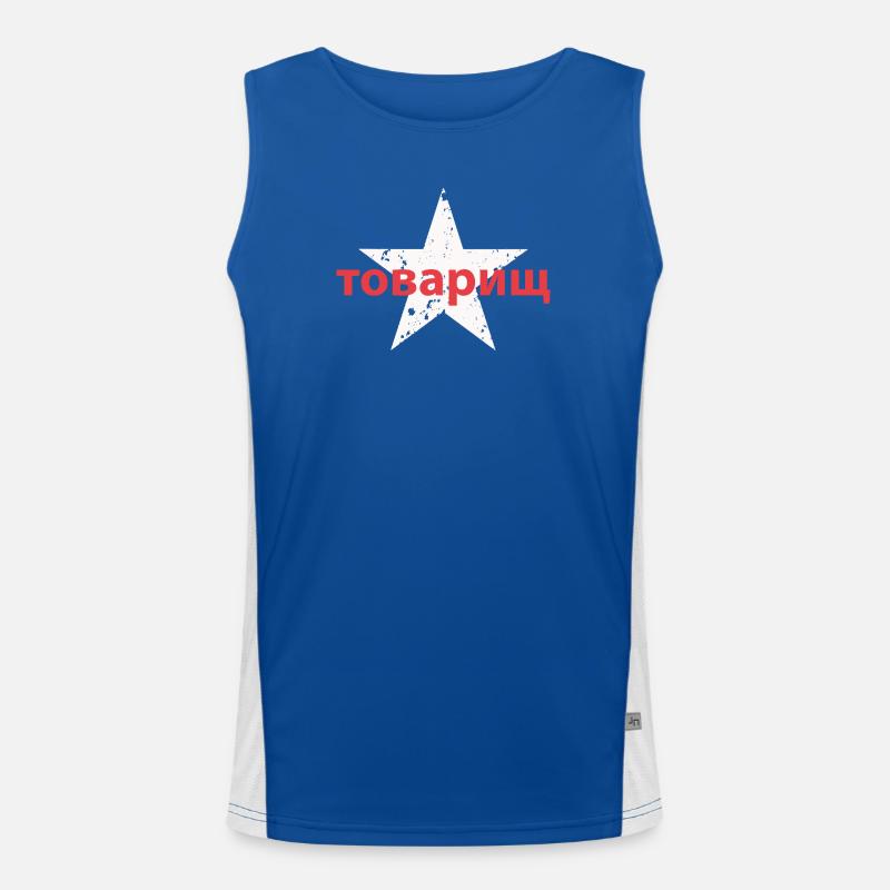 товарищ Funktionelles Kontrast-Tank Top für Männer 