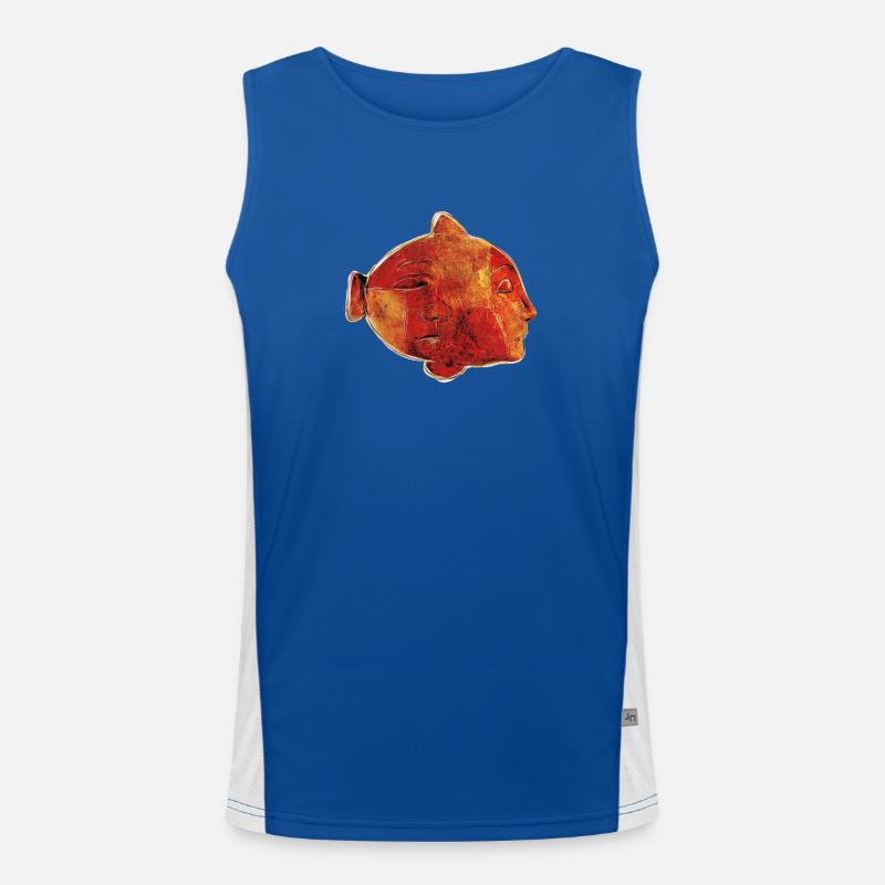 FISH Men's Functional Contrast Tank Top 