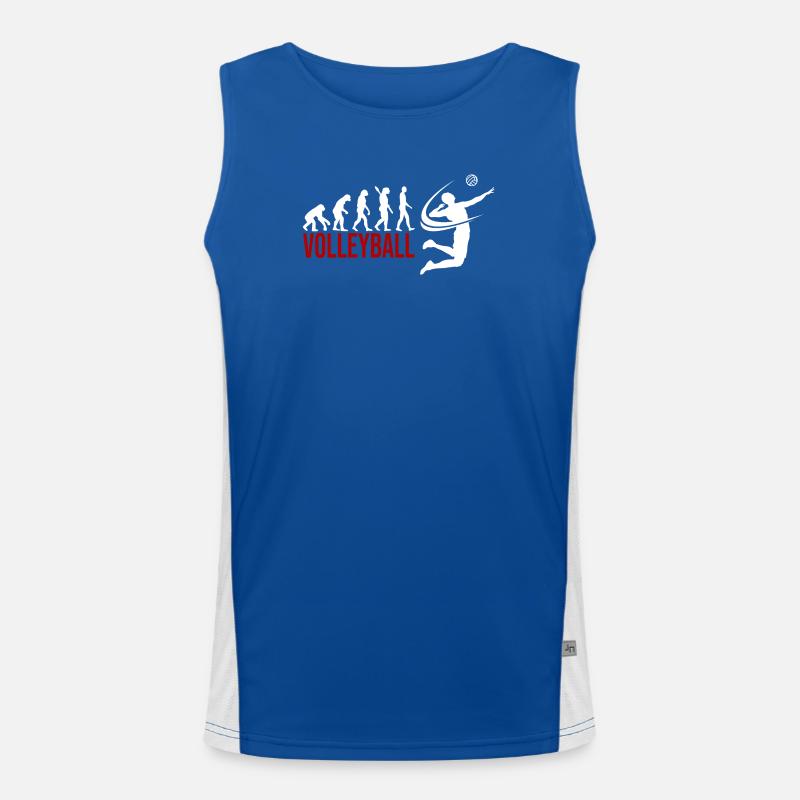 Evolution Volleyball Funktionelles Kontrast-Tank Top für Männer 