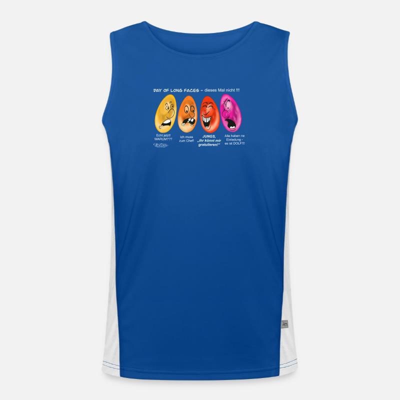 Beförderung Funktionelles Kontrast-Tank Top für Männer 