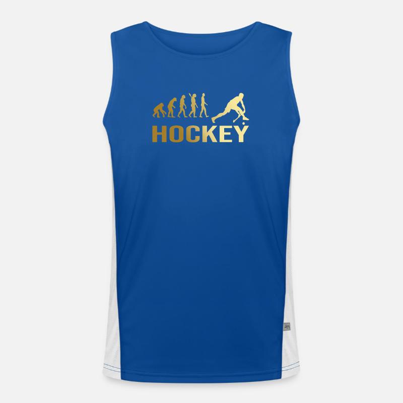 Evolution Hockey Funktionelles Kontrast-Tank Top für Männer 