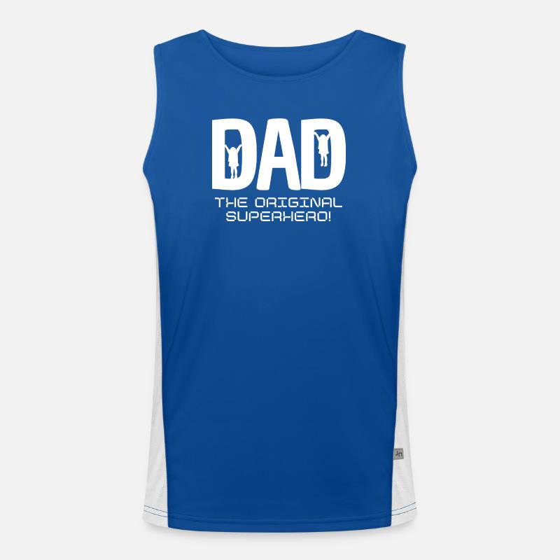 DAD Funktionelles Kontrast-Tank Top für Männer 