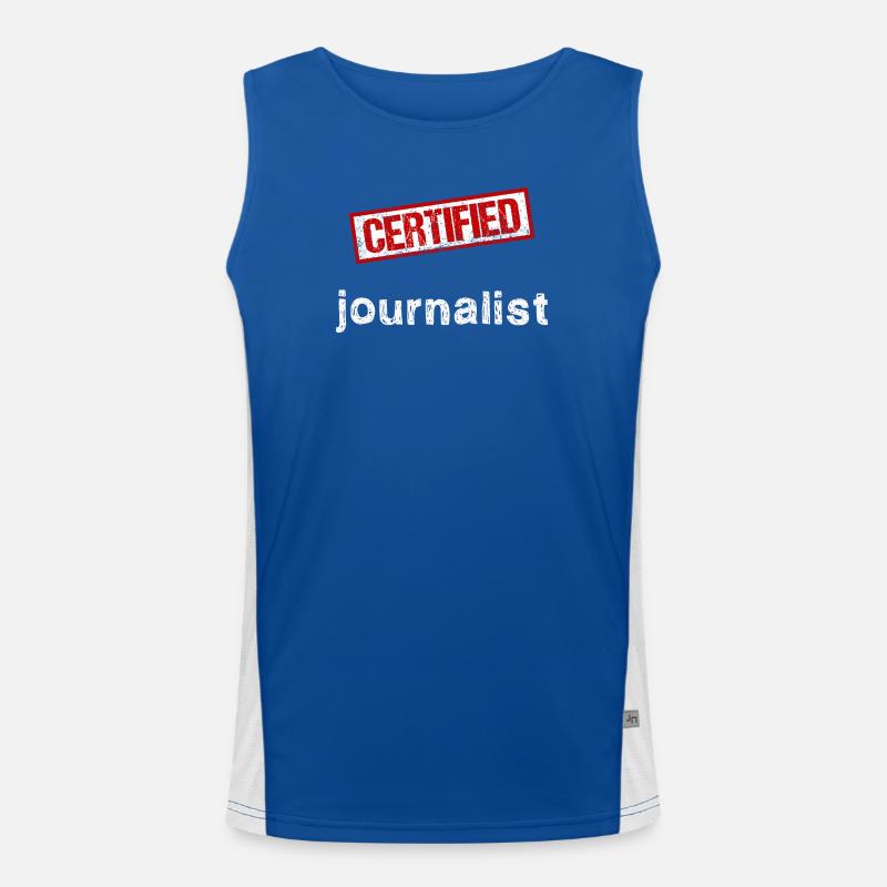 Journaliste Débardeur respirant contrasté Homme 