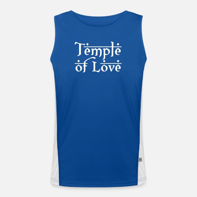 TEMPLE DE L’AMOUR Débardeur respirant contrasté Homme 