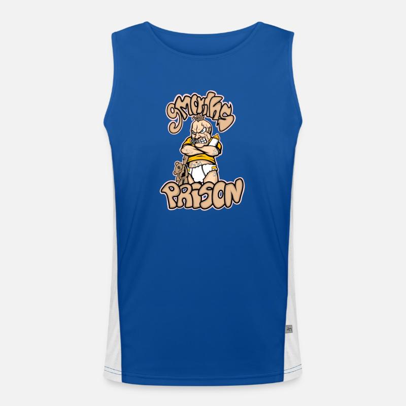9 Monate Funktionelles Kontrast-Tank Top für Männer 