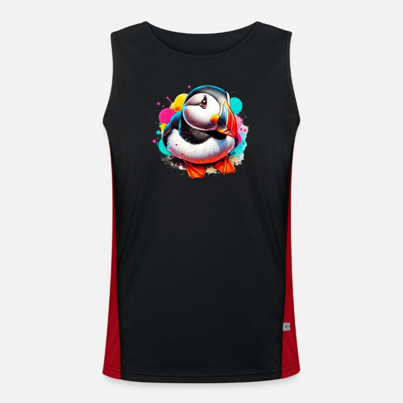 Puffin Men's Functional Contrast Tank Top 