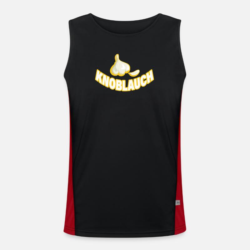 KNOBLAUCH Funktionelles Kontrast-Tank Top für Männer 