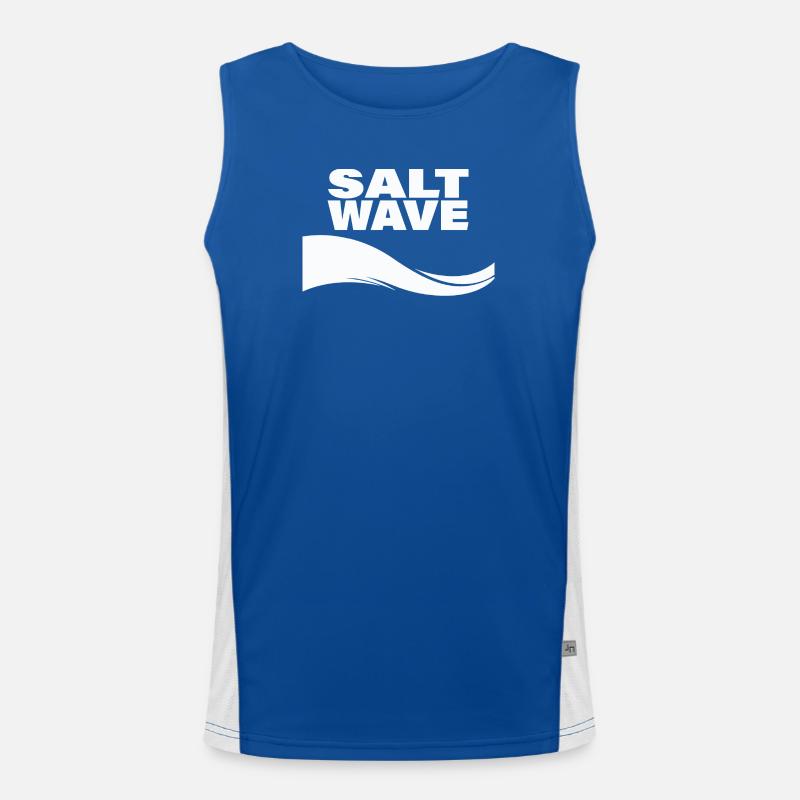 SALT WAVE Men's Functional Contrast Tank Top 