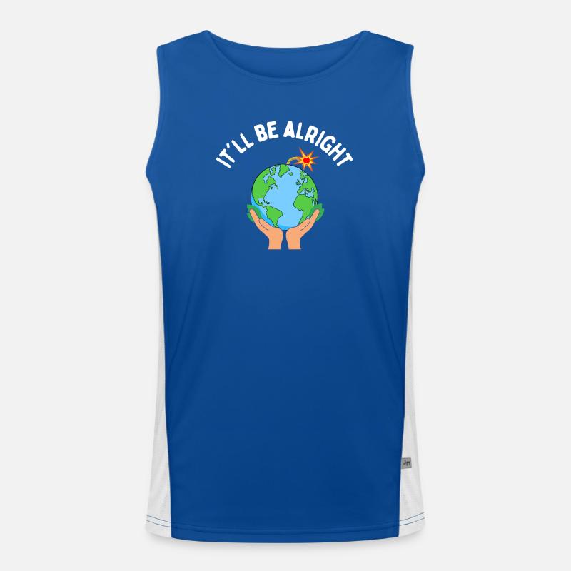 It'll be alright Men's Functional Contrast Tank Top 