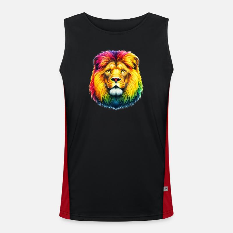 Lion Débardeur respirant contrasté Homme 