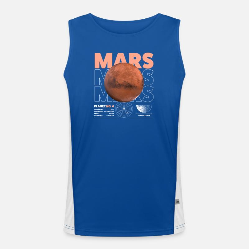 Détails de Mars Débardeur respirant contrasté Homme 