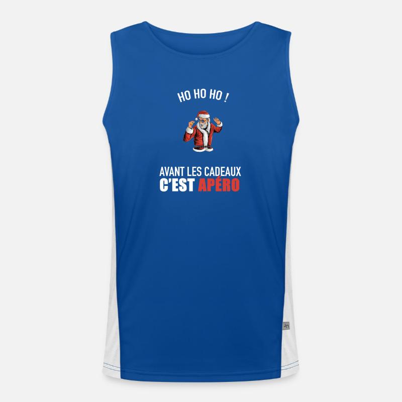 pull moche noël humour idée cadeau vêtement Débardeur respirant contrasté Homme 