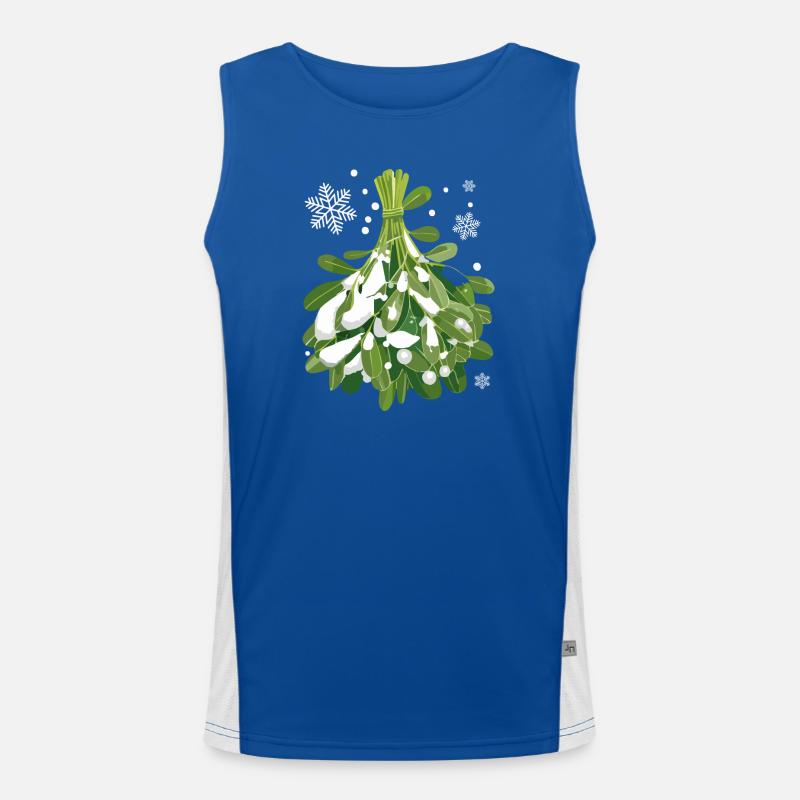 Mistletoe Men's Functional Contrast Tank Top 