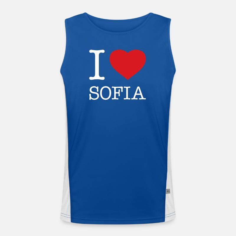 J’ADORE SOFIA Débardeur respirant contrasté Homme 