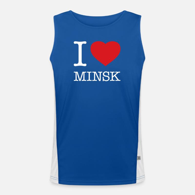 J’ADORE MINSK Débardeur respirant contrasté Homme 