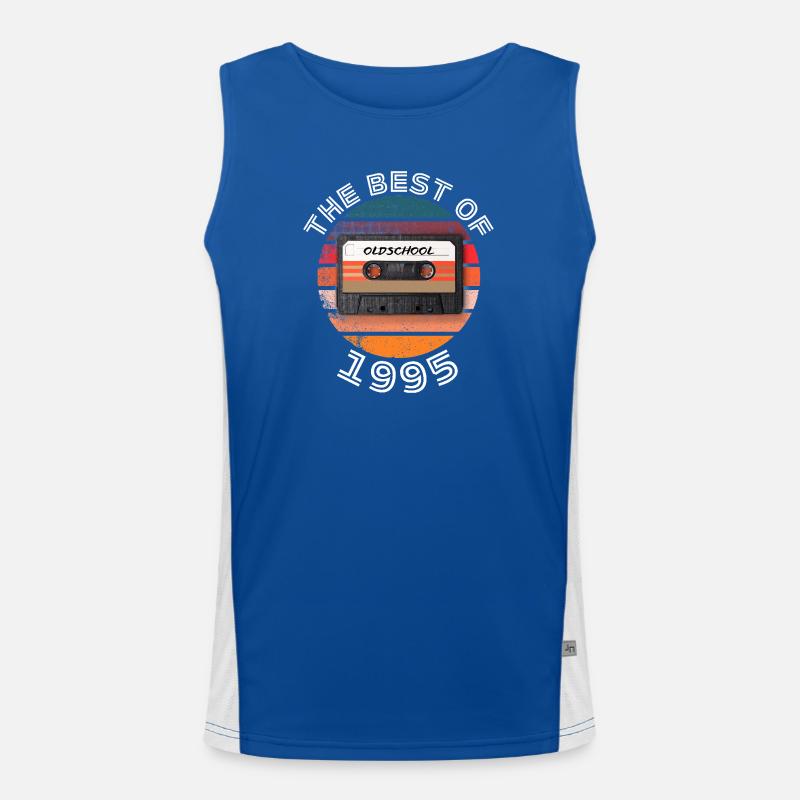 Das Beste von 1995 Funktionelles Kontrast-Tank Top für Männer 