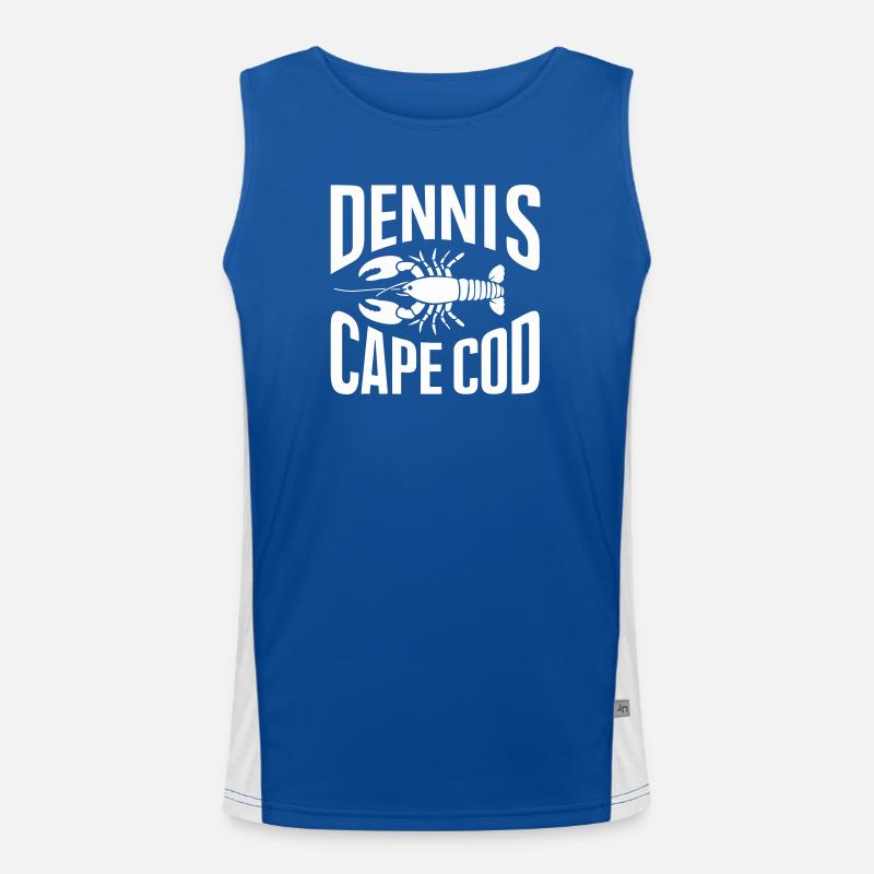 Dennis Cape Cod Lobster Men's Functional Contrast Tank Top 