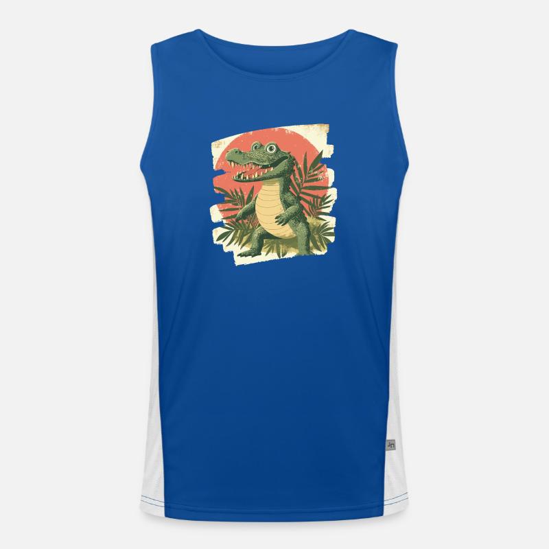 Crocodile Débardeur respirant contrasté Homme 