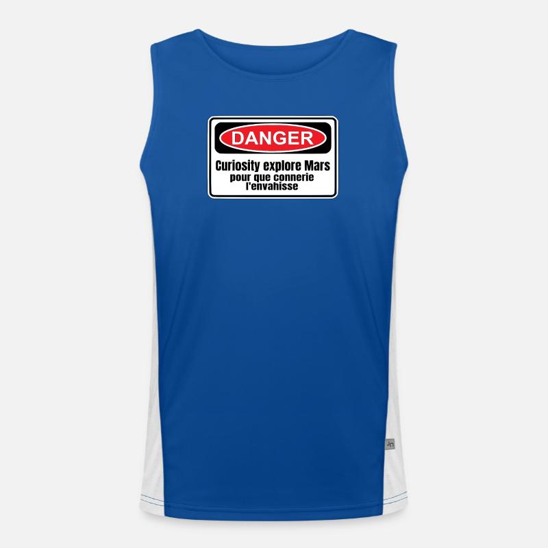 Colonisation de Mars Débardeur respirant contrasté Homme 