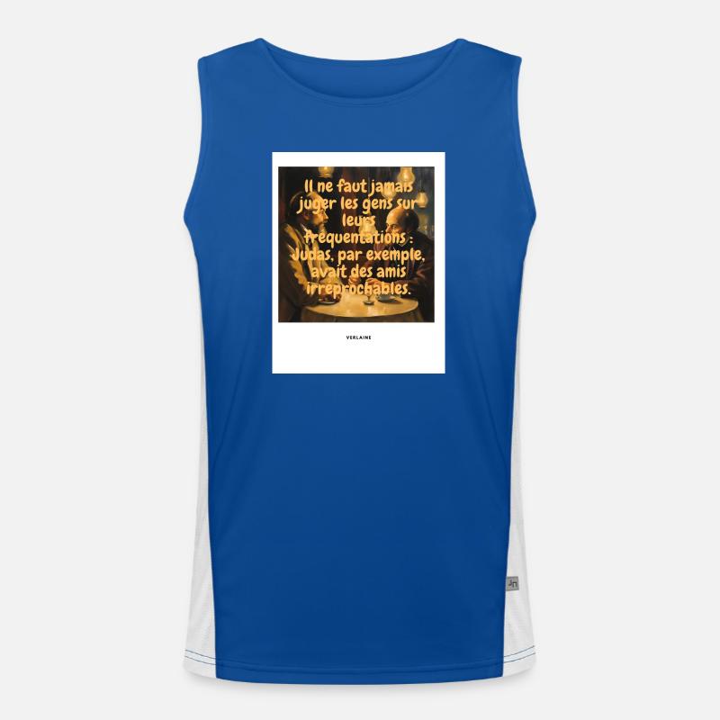 Judge Men's Functional Contrast Tank Top 