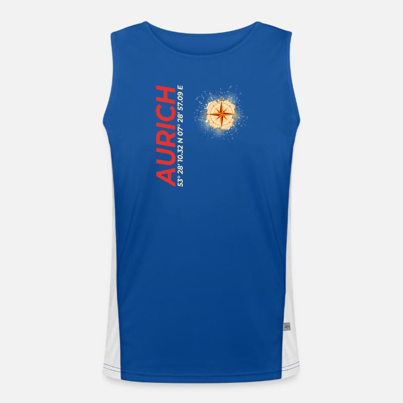 Aurich Funktionelles Kontrast-Tank Top für Männer 
