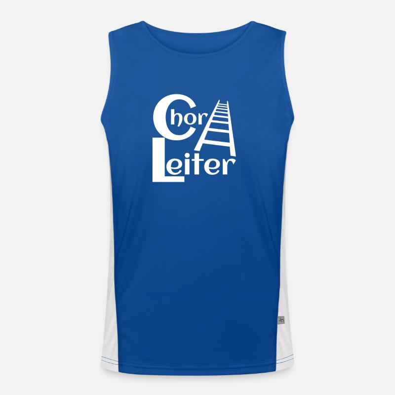 Chorleiter Chor Leiter Chorleiterin Dirigent Funktionelles Kontrast-Tank Top für Männer 