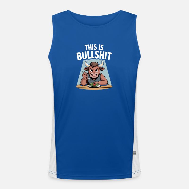 C’est l’édition Bullshit Salad Débardeur respirant contrasté Homme 